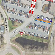 Werkzaamheden parkeerterrein Leiden 4 en 5 februari 2026